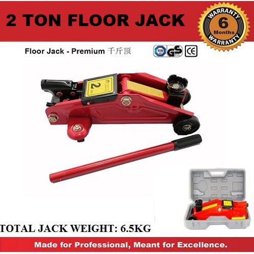 2 Ton Hydraulic Portable Floor Jack With Box For Car Shopee