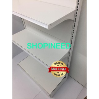  WALL  GONDOLA  5 H x 3 L DISPLAY RACK SINGLE SIDE RAK  