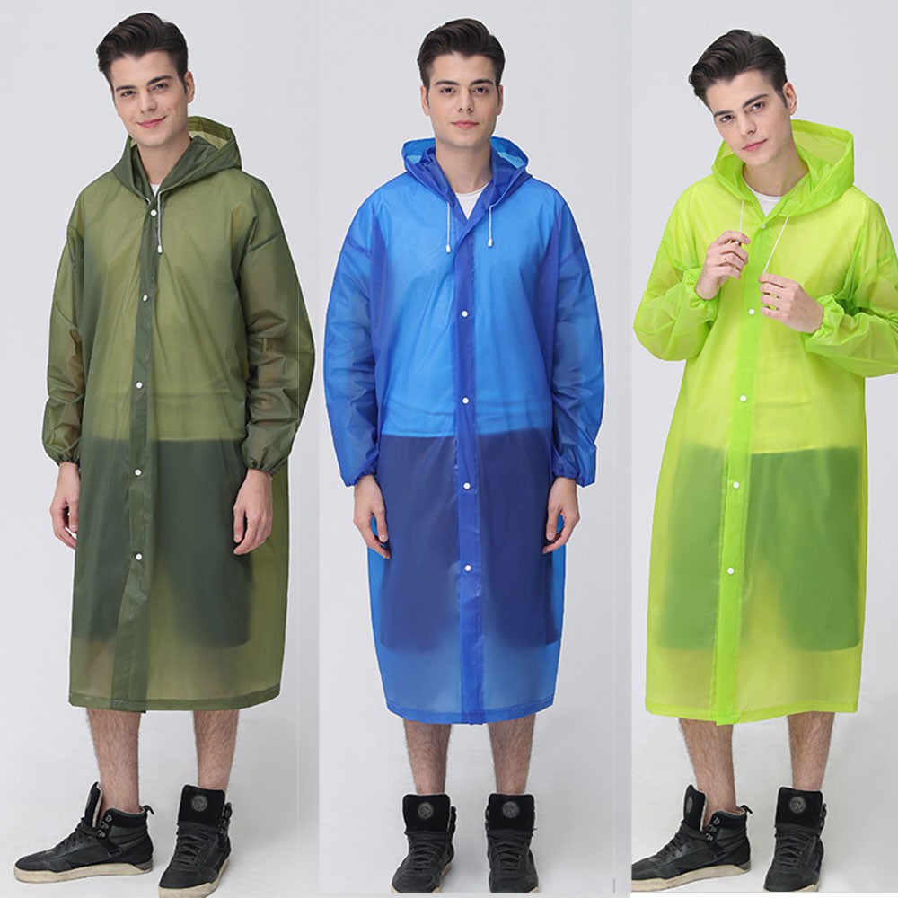 baju hujan rain coat EVA raincoat color adult thick wear-resistant 