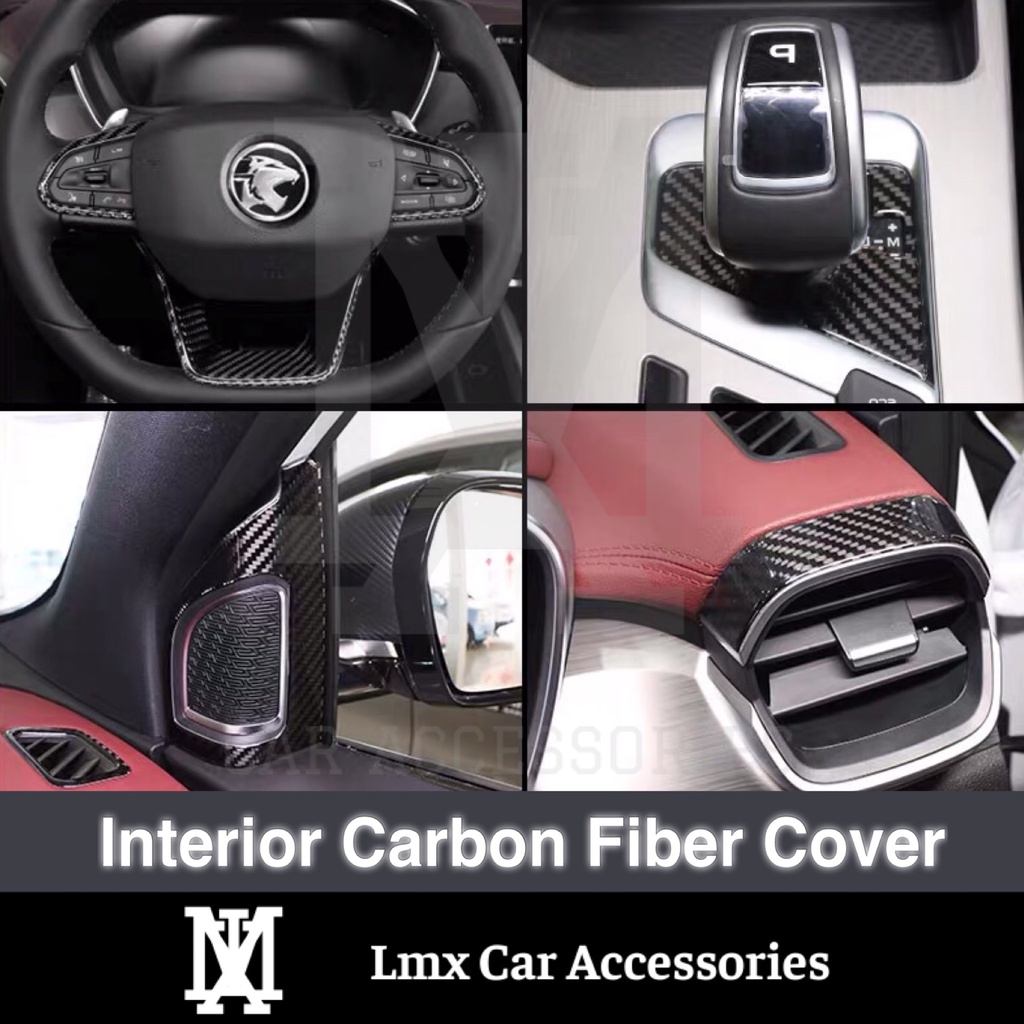 PROTON X50 Carbon Fiber Full Interior Protective Real Carbon Fiber