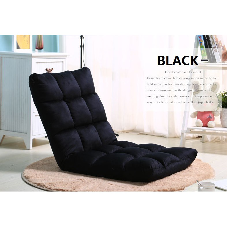 SINGLE FLOOR FOLDABLE SOFA BED RECLINER CHAIR (140CM X 49CM) | Shopee ...