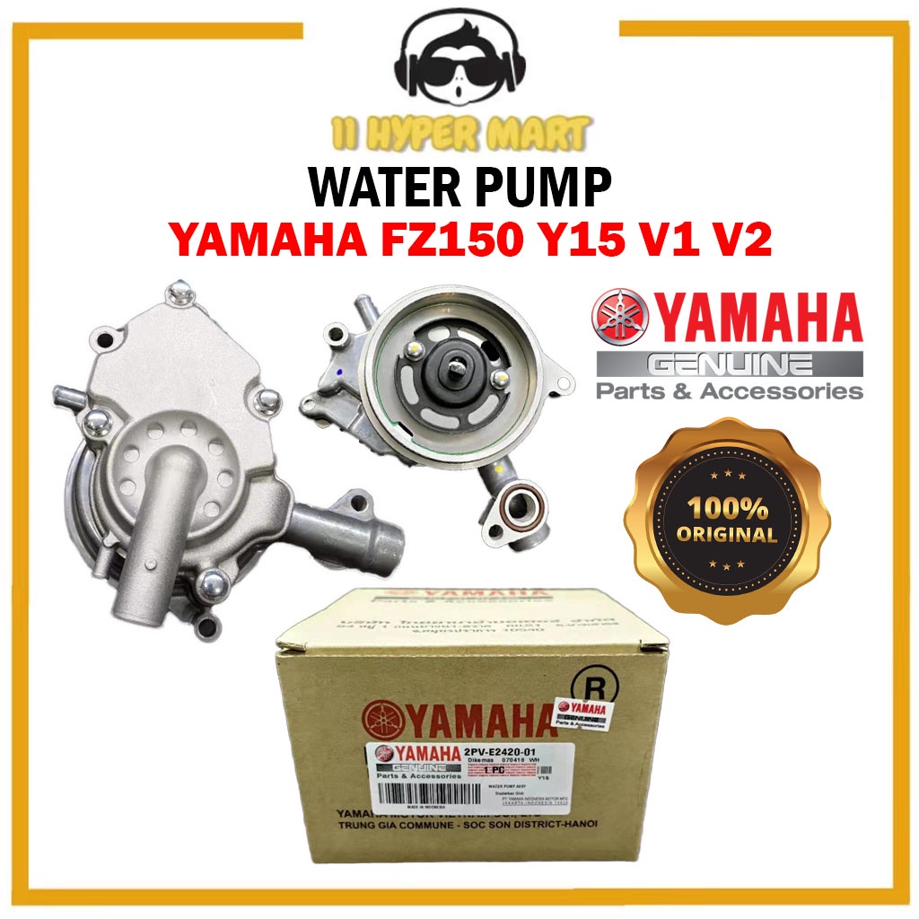 YAMAHA WATER PUMP ORIGINAL FZ150 / Y15 V1 V2 WATERPUMP AIR COOLANT