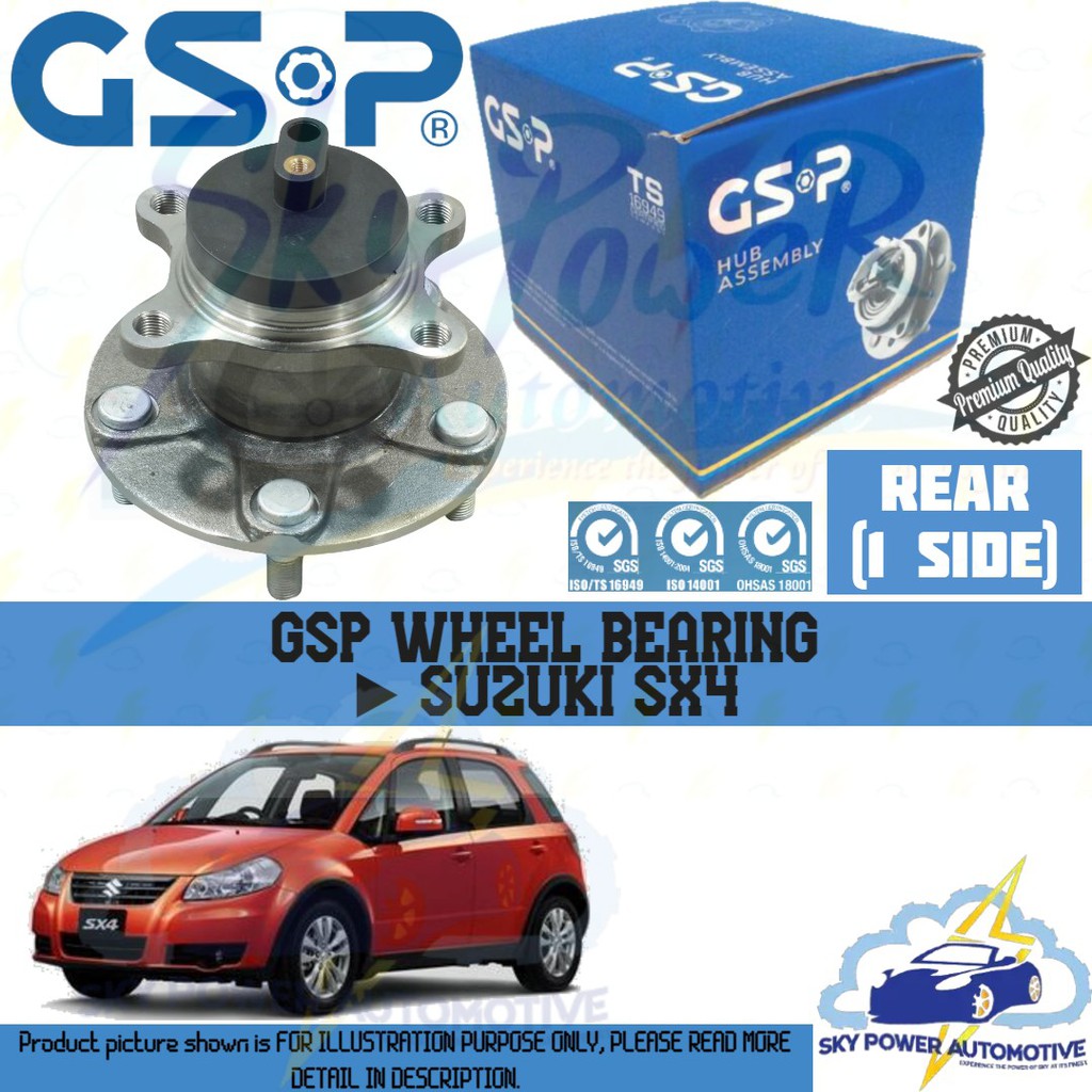 SUZUKI SX4 GSP WHEEL BEARING (REAR) Shopee Malaysia