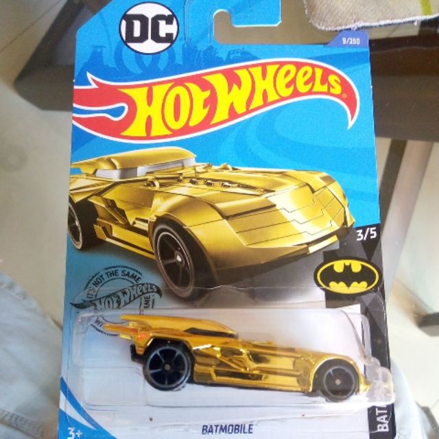 gold batmobile hot wheels