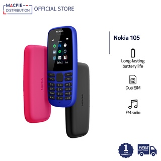 Nokia 105 (1.77” + 4MB RAM + 4MB ROM)