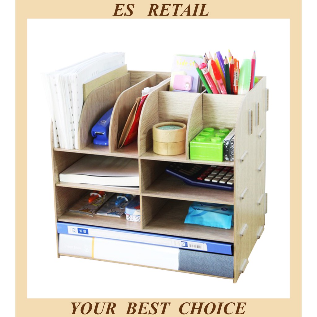 Wooden document rack Desktop document rack Table Wooden document rack Desktop document rack Table