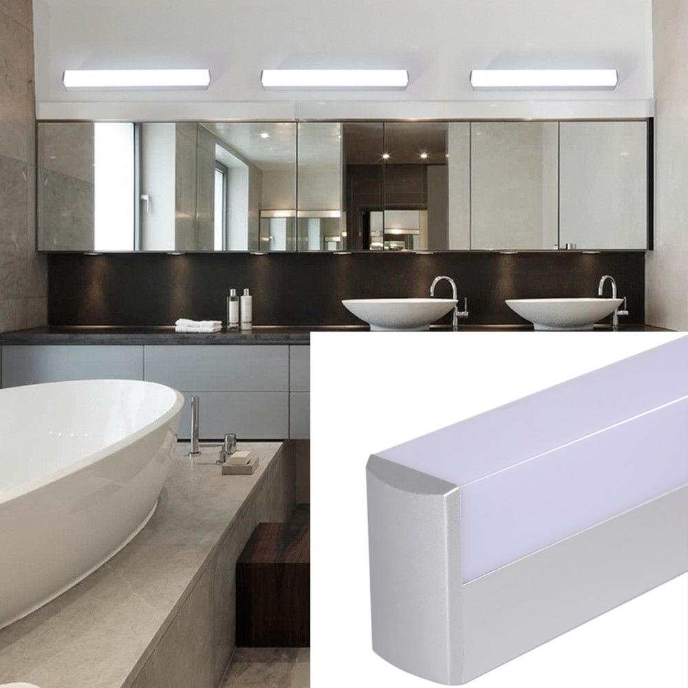 25 55cm 22w Modern Bathroom Led Acrylic Mirror Light Wall Mounted