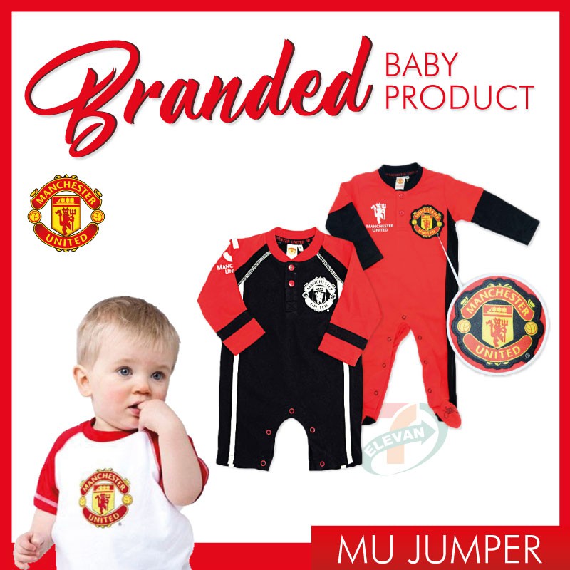 red baby jumper
