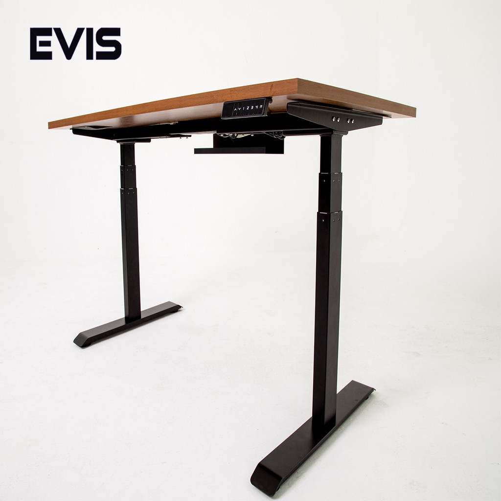 Evis Smart Sit Stand Desk Height Adjustable Wireless Charging