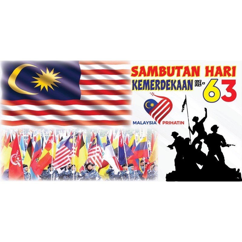 BANNER SAMBUTAN KEMERDEKAAN 2020 MALAYSIA PRIHATIN  Shopee Malaysia