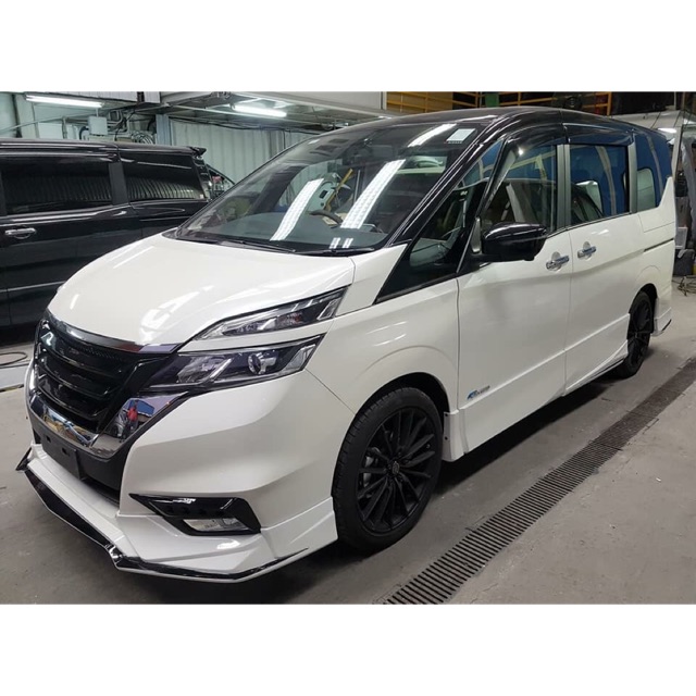 Nissan Serena C27 Rojam Bodykit Body Kit Skirt Led Drl Grill