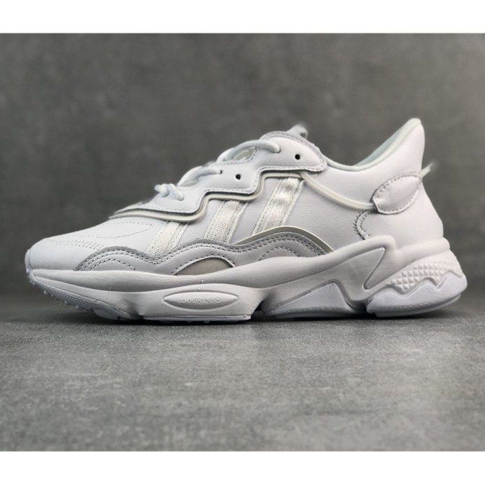triple white ozweego