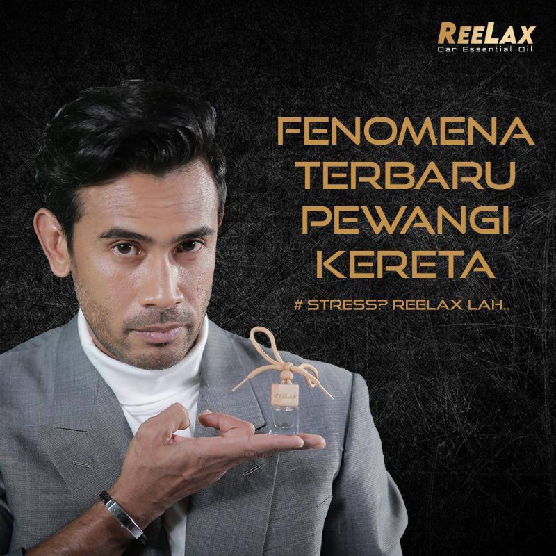 Reelax Car Essential oil by Remy Ishak