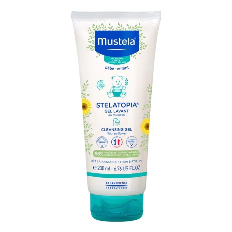 [FREE GIFT] Mustela Stelatopia Cleansing Gel 200ml (Exp: 09/24)