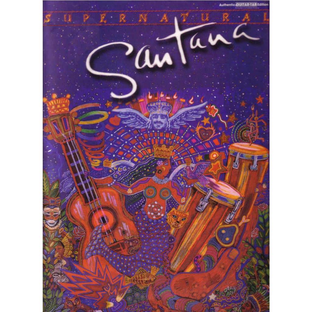 (Guitar PDF) - Santana Supernatural (Authentic Guitar-Tab) | Shopee ...