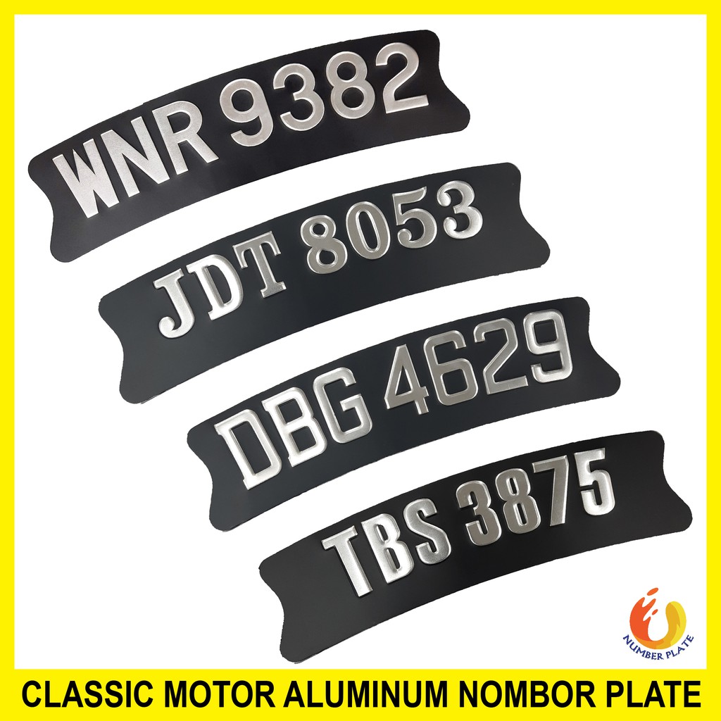 READY STOCK] PLATE MOTOR KETUK DEPAN CLASSIC