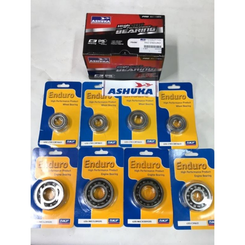 Skf Enduro Bearing Set C3 Rxz Asuka Shopee Malaysia