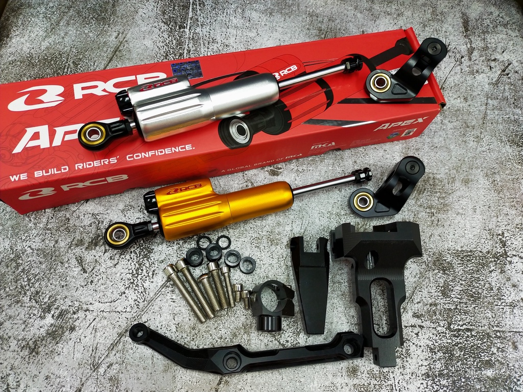 Rcb Racing Boy Apex Damper 80mm With Bracket Mt09 Tracer Set Damper