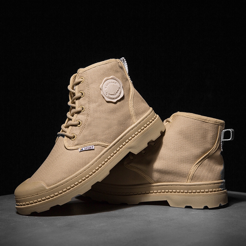 vintage round head martin boots