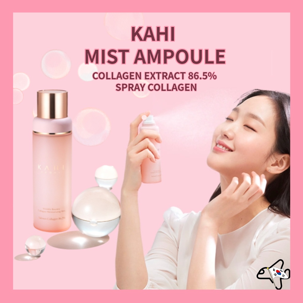 KAHI MIST AMPOULE/COLLAGEN EXTRACT 86.5% /SPRAY COLLAGEN/SPRINKLING ...