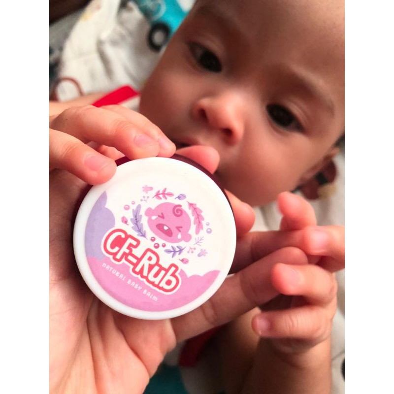 Ready Stock Mandian Cf Bath Balm Cf Rub Tasneem Naturel Baby Demam Batuk Kahak Selsema Shopee Malaysia