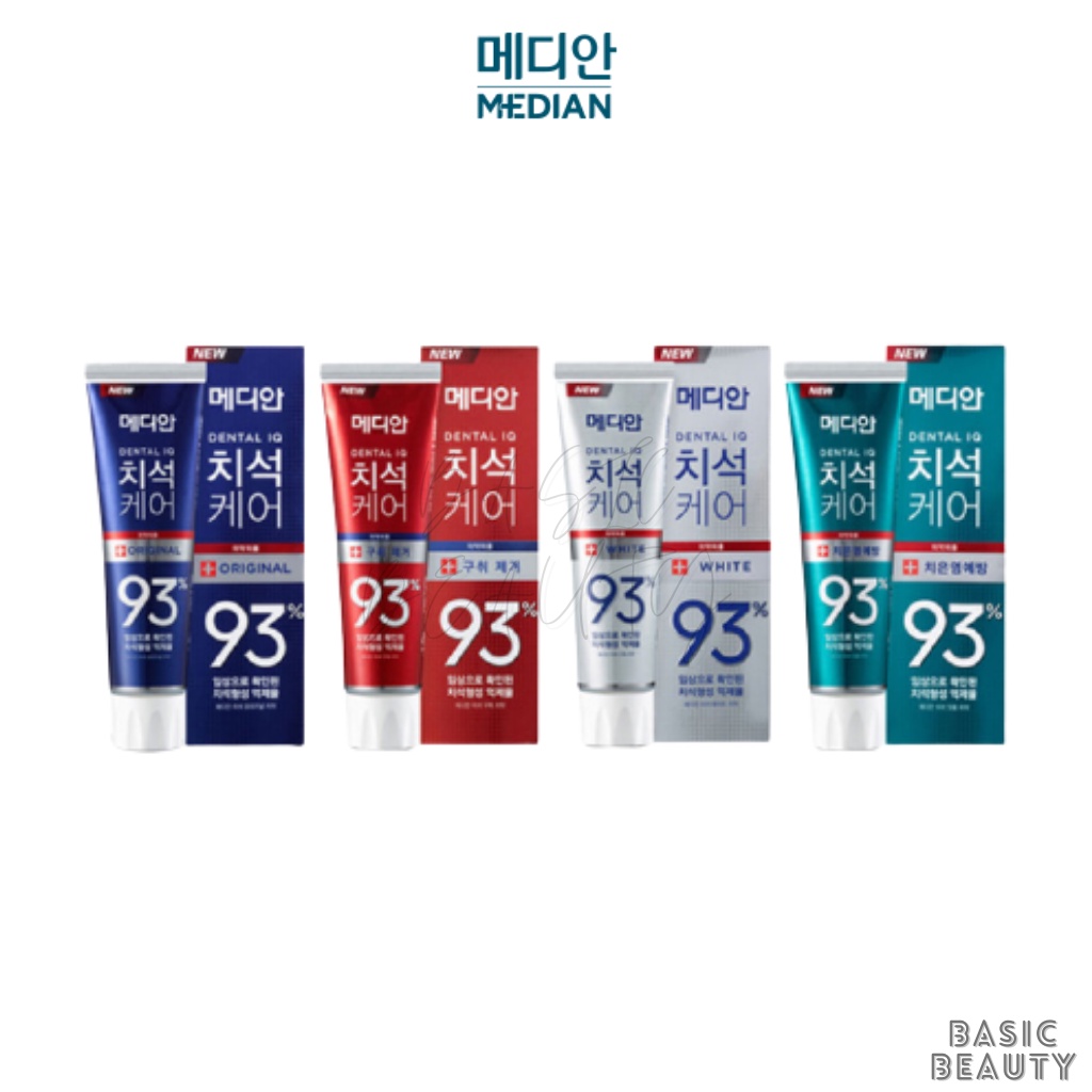 MEDIAN Dental IQ Toothpaste 93 (120g) EXP 03/2025 Shopee Malaysia