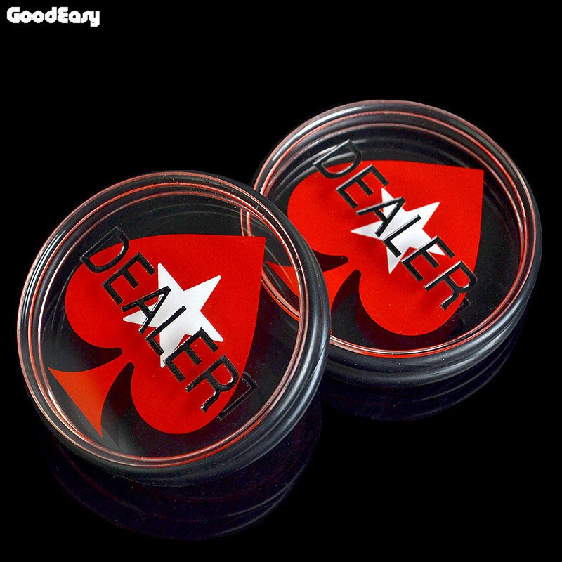 Reliable Quality Dealer Zhuang Code (Red Peach) Presser button Texas Poker Use Must Premium - Image 3