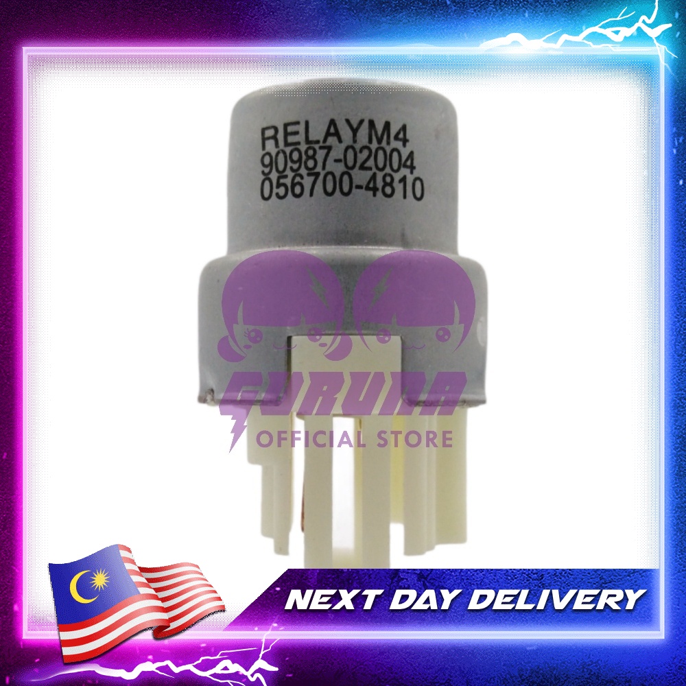 Proton Saga Wira Iswara Toyota Headlamp Relay Aircond Relay 12v 4pin