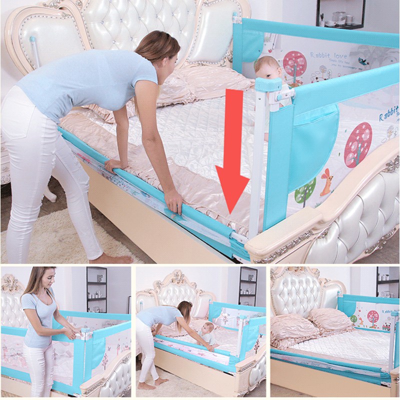 baby rails for queen size bed