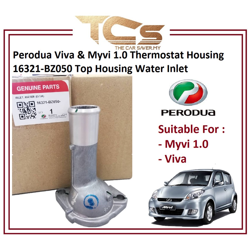 Perodua Viva & Myvi 1.0 Thermostat Housing 16321-BZ050 Top Housing Water Inlet (100% Original)