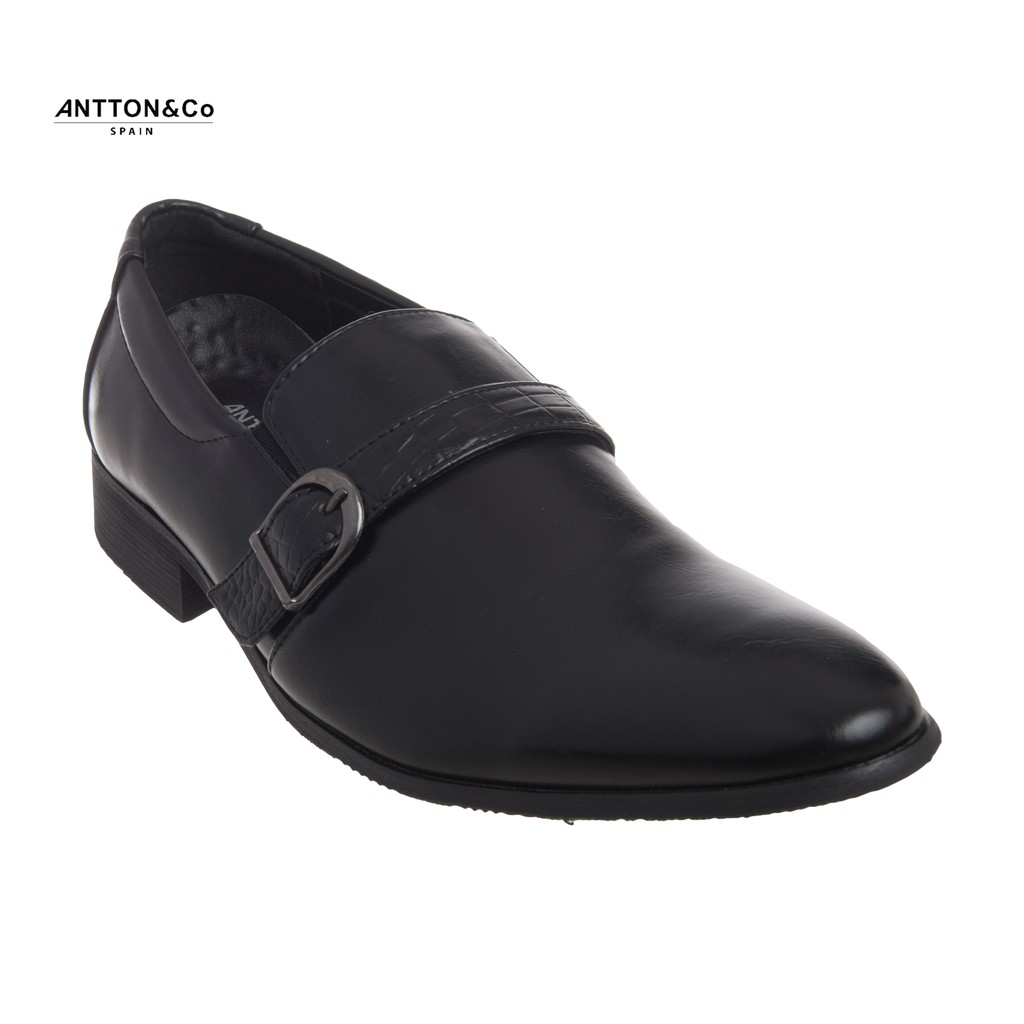 Antton & Co Men's Hugo Formal Dress Shoes - Black | Shopee Malaysia