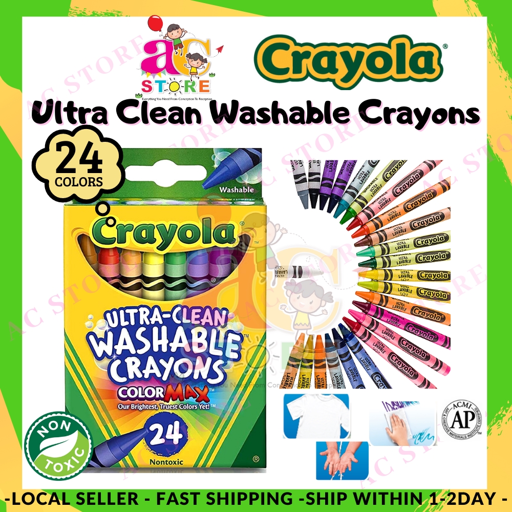 Clearance Promo*AC*Crayola - 24ct Ultra Clean Washable Crayons ( Old ...