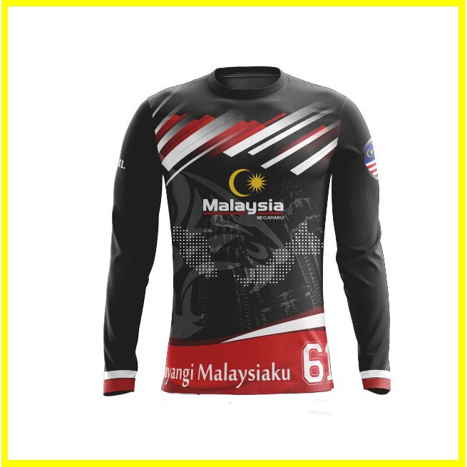 Rs New Design Merdeka Microfibre Jersey Shirt Shopee Malaysia