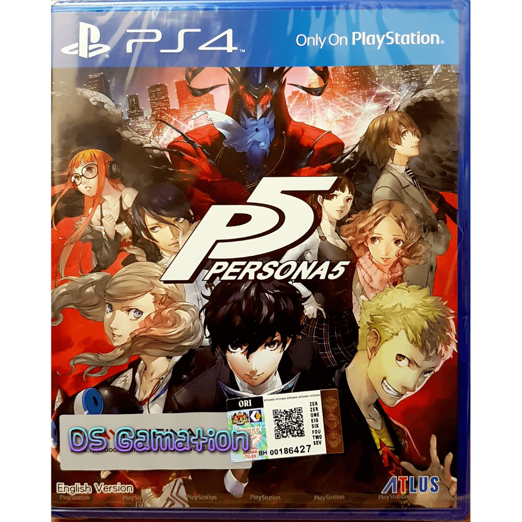 P5 Persona 5 - PS4 Game | ENG | R3 | Shopee Malaysia