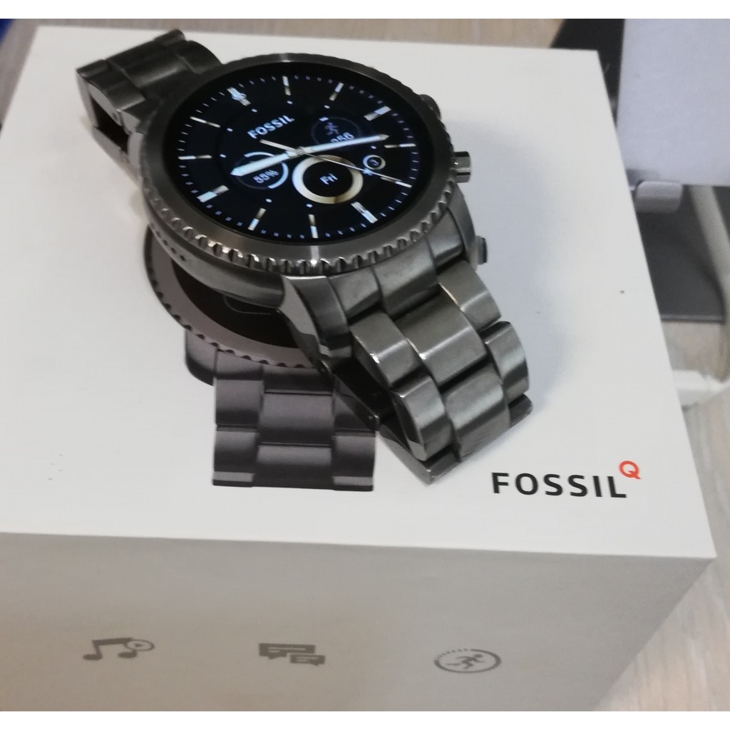 fossil gen 3 smartwatch smoke