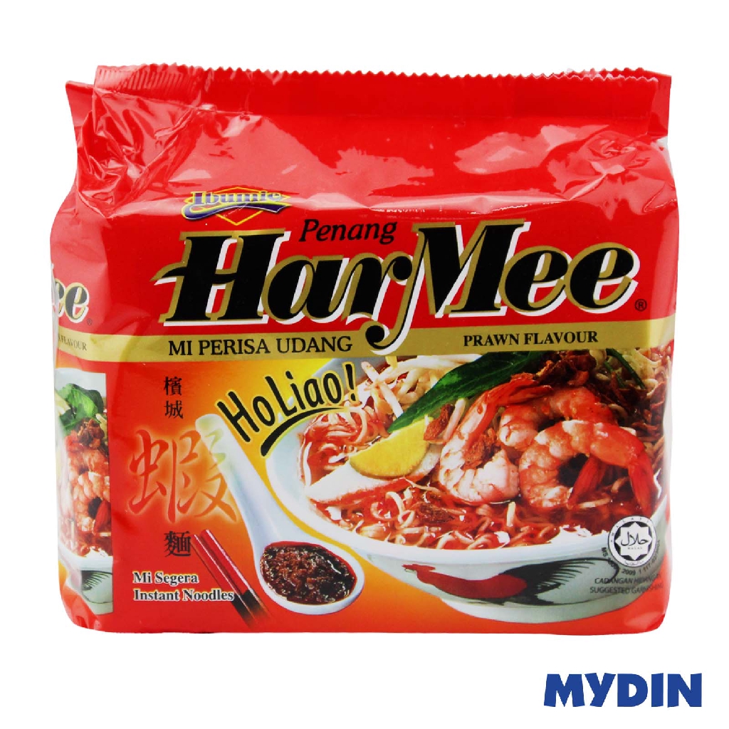 Ibumie Penang HarMee Prawn Instant Noodles (85g X 5)