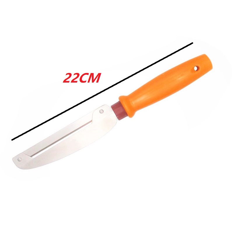 Stainless Steel Peeler Knife/ Pisau Kupas Kulit Kentang/ Sagat Buah/ Slicer Paring Buang Kulit Buah Peelers