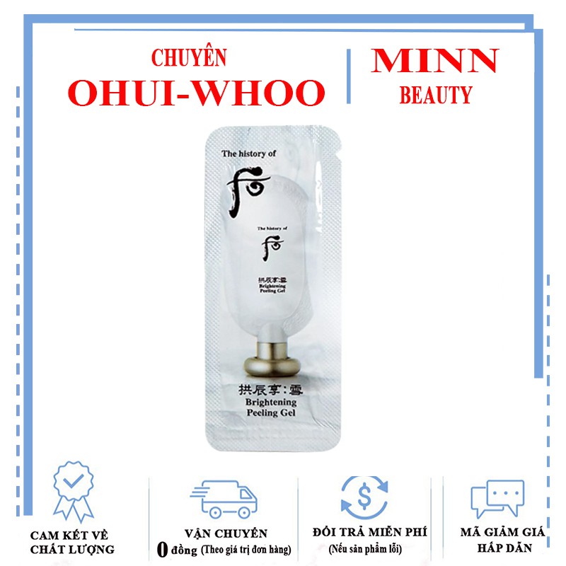 The History Of Whoo Brightening Peeling Gel 1ml Shopee Malaysia