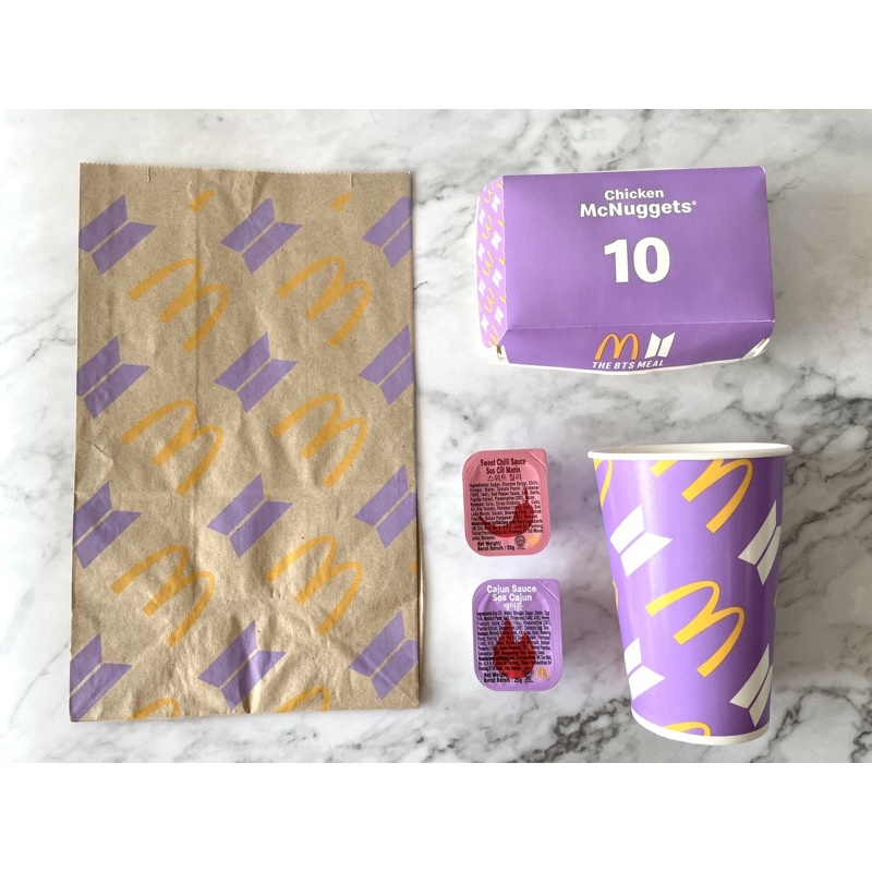 BTS MCD BOX SET / BTS McDonald Box Set | Shopee Malaysia