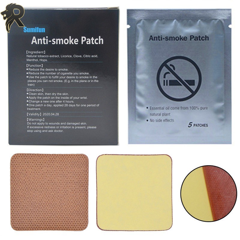 RL 35pcs/bag Nicotine Patches Stop Quit Smoking Cessation Patch