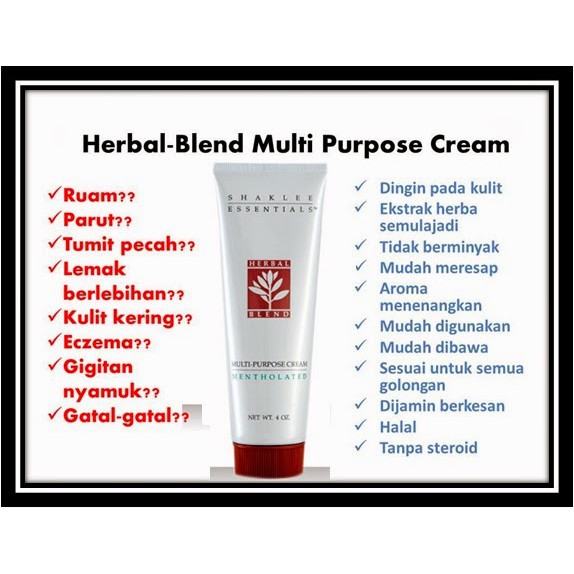 cream herbal shaklee