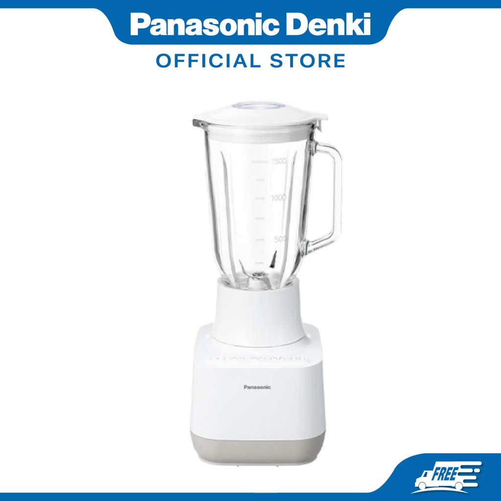 Panasonic MXMG53C1 700 W Glass Jug Blender With Chopper & Glass Mill