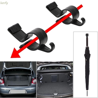 2pcs Car Trunk Umbrella Hanger Bag Holder fixing frame Car clip Storage hook