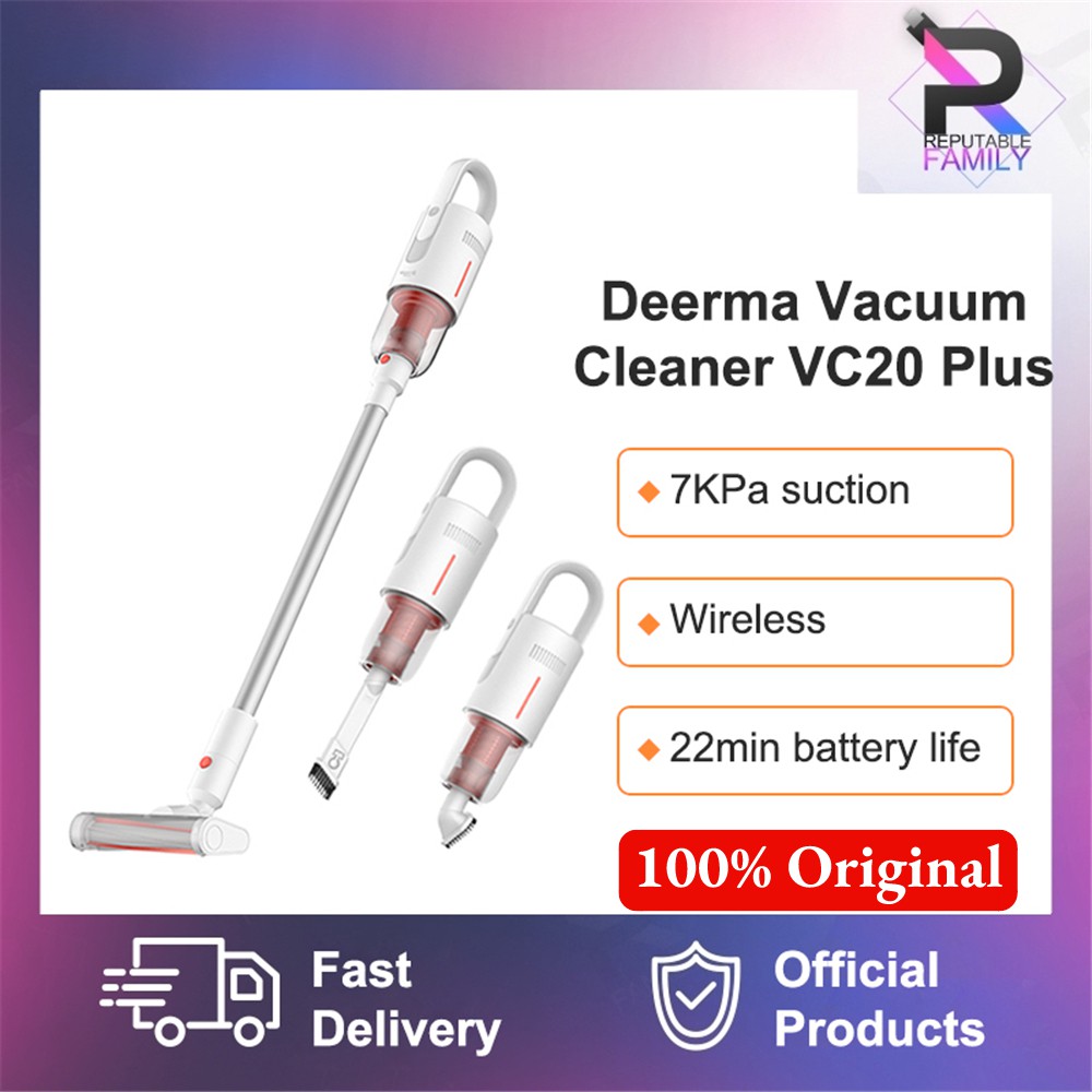 Deerma VC20 PLUS Cordless Vacuum Cleaner Portable 8000Pa Power vacuum