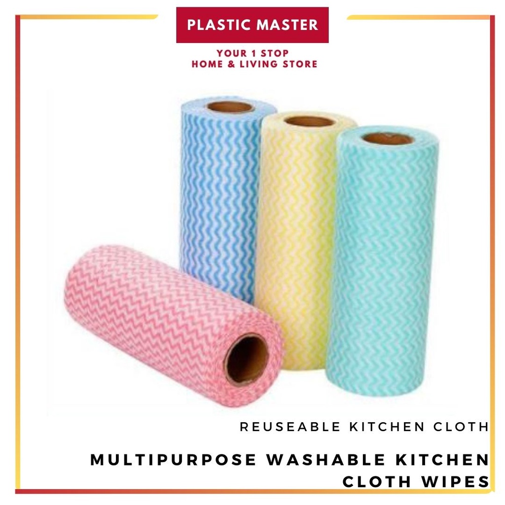 Multipurpose Reusable Washable Kitchen Cloth Wipes Non-woven Kitchen Cleaning Cloth Disposable Eco-friendly Rags Wiping