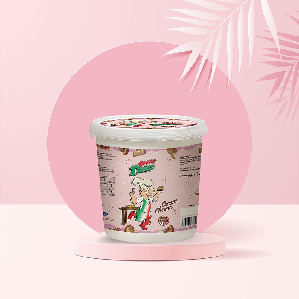 1kg Fresh Cream Cheese HALAL(Klang Valley & Selangor Area ONLY) Shopee Malaysia