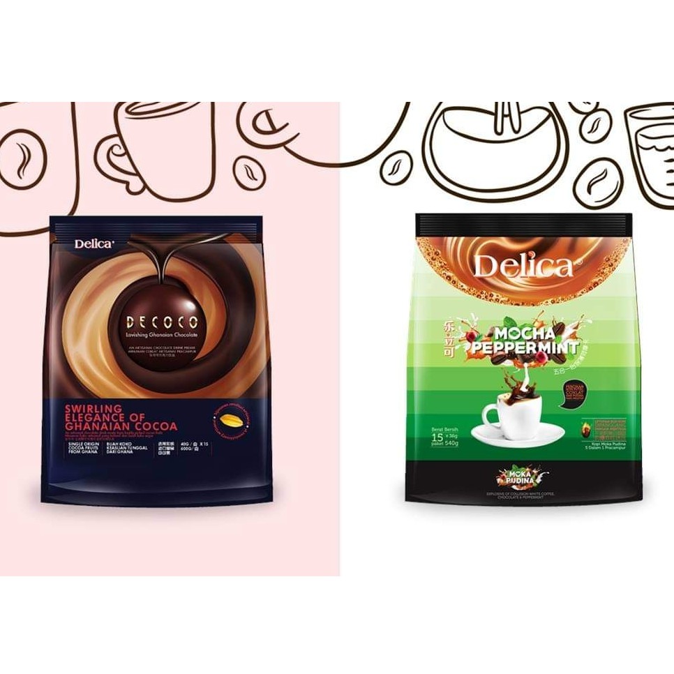 DELICA Instant Drink - 4 Varation | Shopee Malaysia