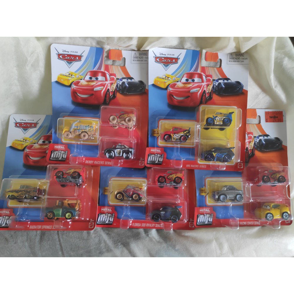 pixar mini cars