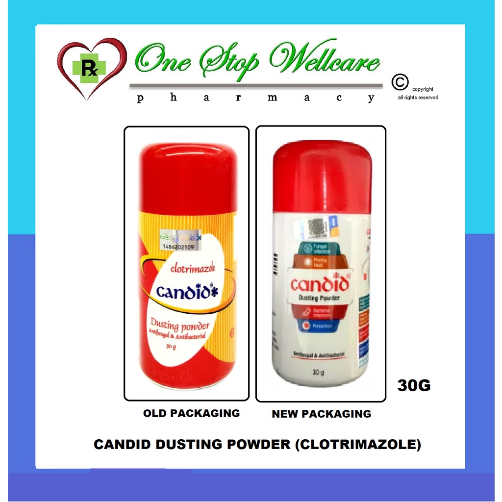CANDID DUSTING POWDER (CLOTRIMAZOLE) 30G (EXP 11/2024) Shopee Malaysia
