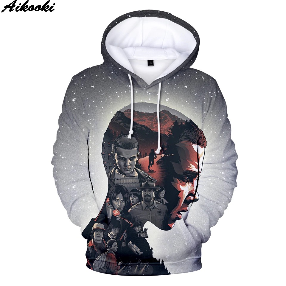 stranger things hoodie mens